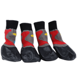 Black Water Proofing Dog Boots Pet Shoes Dogs Snow Booties