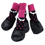 Black Water Proofing Dog Boots Pet Shoes Dogs Snow Booties