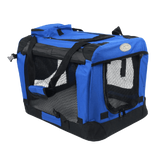 Easipet Fabric Pet Carrier, Medium, Blue