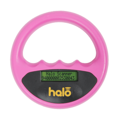 HALO PET MICROCHIP SCANNER MID06 (PINK in a Carry Case with Car Charger)