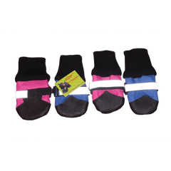 HDP Dog Boots Blue Set of 4 Medium