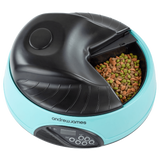 Andrew James 4 Day - Meal Automatic Pet Feeder - Bowl with voice recorder Includes 2 Volume Reducers + 1 Adapter Tray